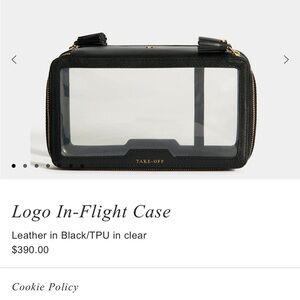 Anya Hindmarch Logo in-flight Travel Bag